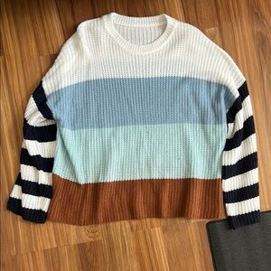 Striped Multicolor Women's Sweater